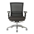 thumbnail image 3 of TygerClaw Mesh Mid Back and Fabric Seat Office Chair, 3 of 4
