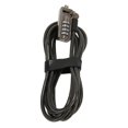 thumbnail image 2 of Laptop Cable Lock Theft Deterrent Keyless Lock Laptop Lock Security Cable with 4 Digit Password Protections for Lenovo Black, 2 of 14