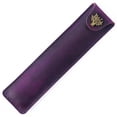 thumbnail image 4 of 2x Genuine Leather Pen Pouch Single Pencil Bag with Snap Button for Rollerball Fountain Ballpoint Pen-Black &, 4 of 4