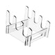thumbnail image 4 of Organizador de platos, escurridor de platos, escurridor de platos, escurridor de platos lavable multicapa, escurridor de platos, 3 niveles, 4 of 9
