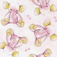 thumbnail image 6 of David Textiles 21" x 18" 100% Cotton Sleepytime Elephants Precut Sewing & Craft Fabric, Pink, 6 of 7