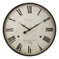 thumbnail image 6 of Clocks - 20" Round - Wall Clock - Antique Brown - Transitional, 6 of 6