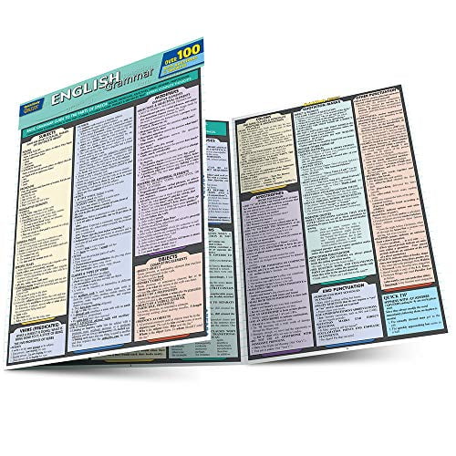 Pre-Owned English Grammar (Quick Study Quizzer) Paperback