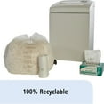 thumbnail image 5 of SKILCRAFT, NSN3994792, Low Density Shredder Bags, 50 / Box, Clear, 20 gal, 5 of 8