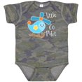 thumbnail image 3 of Inktastic Little Co-pilot Cute Helicopter Boys or Girls Baby Bodysuit, 3 of 5