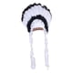 thumbnail image 2 of Tocado de plumas, accesorios para fotos, banda para el cabello, decoración, sombrero de jefe indio americano para Estilo B, 2 of 9