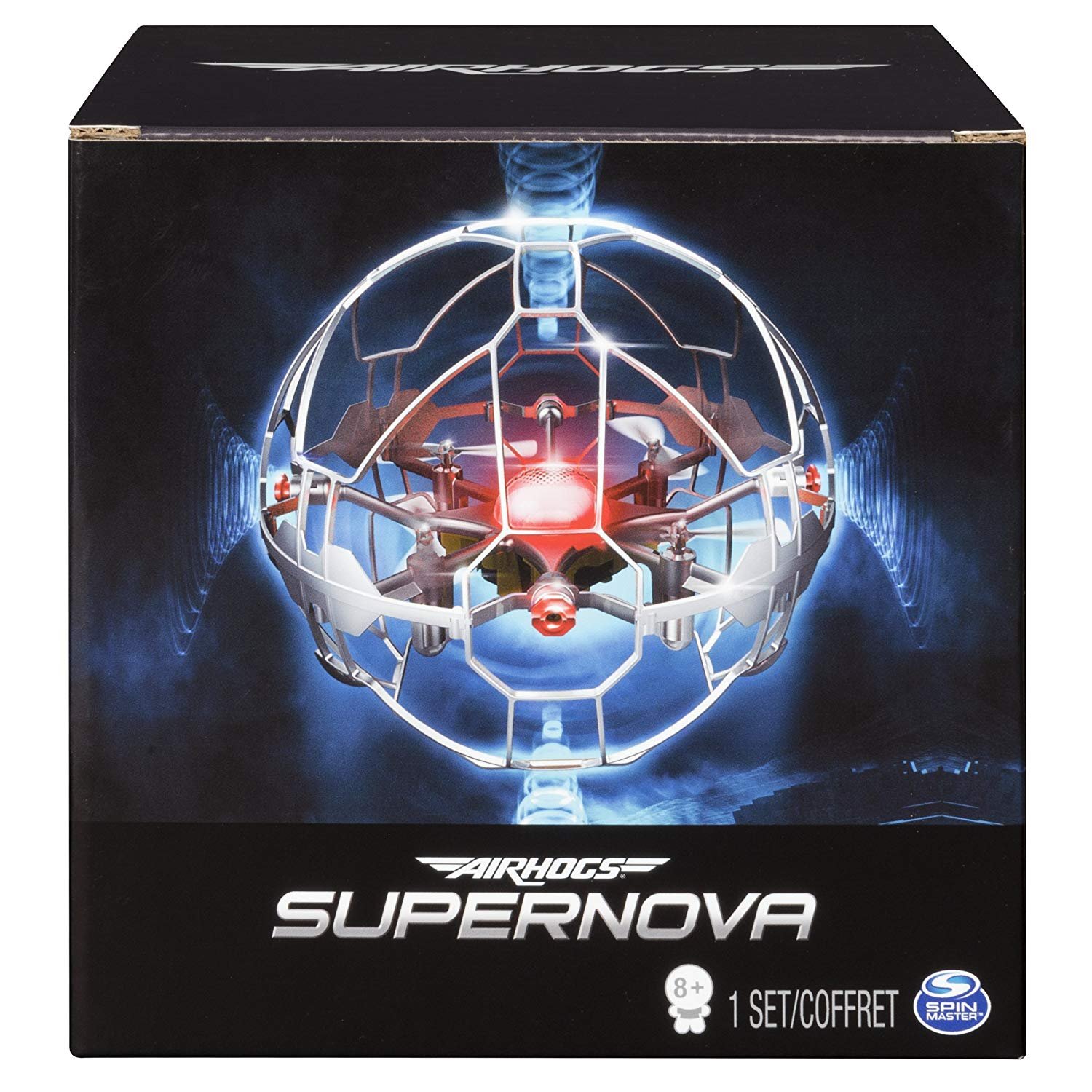 Air Hogs - Supernova, Gravity Defying Hand-Controlled Flying Orb, for Ages 8 and up - image 2 of 7