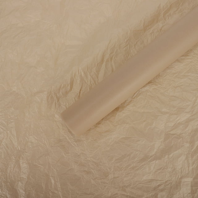 Nvzi color paper thin copy paper clothing packaging lining snow pear paper flowers gift wrapping paper 70 * 50cm (khaki)