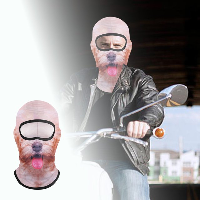 TIELUTT Sweat Absorbing Quick Drying and Breathable S and S Outdoor Skiing Sun Headgear Cute Due Rags compatible with Motorcycles Womens Face Warmer Thermal Riding Gear Warm Weather Head Shield with