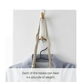 thumbnail image 5 of Yamazaki Home  Over-the-Door Hook, Steel - L 3.86 x W 0.59 x H  7.09 inches White, 5 of 7