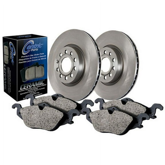 Centric Parts Disc Brake Kit P/N:908.51549 Fits select: 2017-2018 KIA RIO
