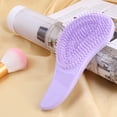 thumbnail image 4 of Peine para desenredar enredos portátil Herramienta de peinado de cepillo de masaje para el cabello (púrpura) Tmvgtek cuidado belleza, 4 of 9