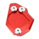 thumbnail image 2 of Almohadilla de pata de cabra antideslizante, soporte lateral para motocicleta, placa de extensión lateral ampliadora, características mejoradas, 2 of 9
