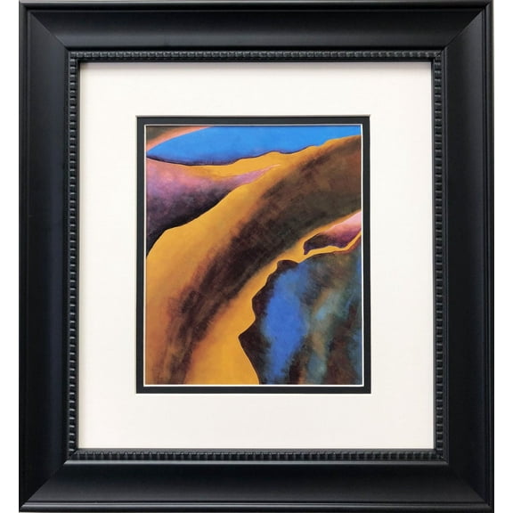 Georgia O'Keeffe "Only One" Custom Framed Art Print Generic