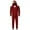 Red, variant on EGNMCR Christmas Pajamas for Family, Classic Plaid Xmas Sleepwear for Christmas Parent-Child Outfit Parent-child Christmas Set Printed Home Wear Hoodid Pajamas Dads Jumpsuit Women Blouse pants