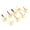 Gold, variant on BIMZUC 50Pcs Purse Handbag Cone Feet Nailhead Stud Spike Leather Craft Supplies (Black 10mm) [cite: 70] for Custom Arts and Fashion DIY Projects