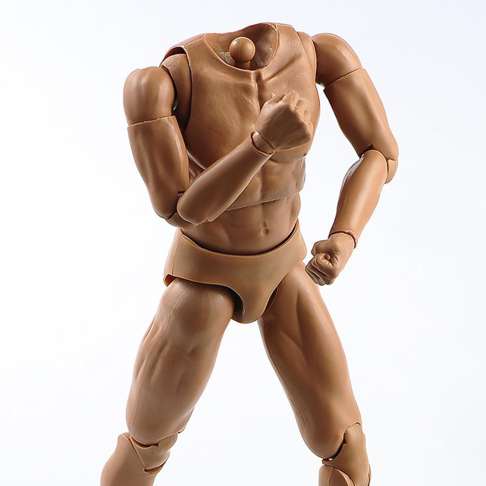 Details about   1:6 Scale Male Naked Body Poseable 28 Joints Moveable 12" Action Figure 