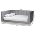thumbnail image 4 of Baxton Studio Gold Finished Queen Size Daybed, 4 of 17