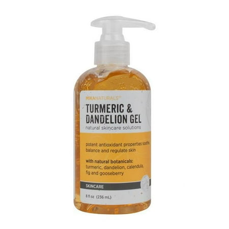 Mika Concepts 1698184 Mika Naturals Turmeric & Dandelion Gel, 8 oz
