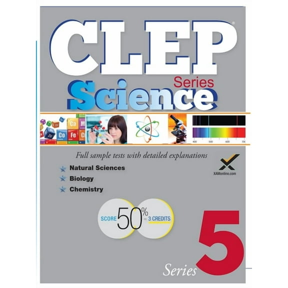 CLEP Science Series 2017, (Paperback)