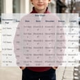 thumbnail image 3 of DJDLJWCJ Boys Sweatshirts Quarter Zipper Long Sleeve Pullover Sweatshirt Lightweight Solid Color Tops Wine Size 9, 3 of 9