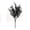 C, variant on Votnto Fake Flowers Halloween Christmas Violet Flowers, Black Leaves Home Decor Spooky Gothic Floral Arrangement