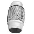 thumbnail image 1 of Conector De Tubería Recta Resistente Y Duradero, Tubo De Escape Trenzado Doble, Tubo De Escape Flexible, 1,5" x 4" Para, 1 of 7