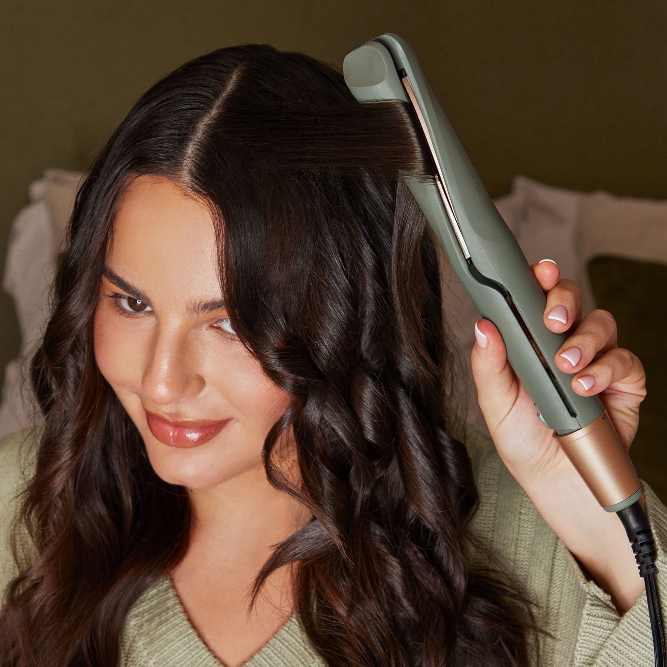 Remington Botanicals™ Twist & Curl Multi-Styler, Ceramic, 7 Heat Settings, Green