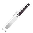 thumbnail image 2 of Stainless Steel Icing Spatula Set - Versatile Cake Decorating Spreader and Scraper for Baking, Frosting, and Condiments - Durable, Non-Slip, Angled Blade for Precision and Control, 2 of 6