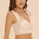 thumbnail image 5 of Sujetador de encaje con tirantes sólidos para mujer, ropa interior de poliéster, talla grande, 5 unidades, 5 of 8