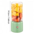 thumbnail image 2 of Juicer Household Small Portable Fruit Juicing Cup Juicer Wireless Charging 480ml Large Capacity Portable Long Battery Life., 2 of 8