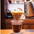 thumbnail image 3 of Hario 01 Coffee Natural Paper Filters, 2-Pack Set 100 Filters per Pack (Total of 200 Filters) (Japan Import), 3 of 5
