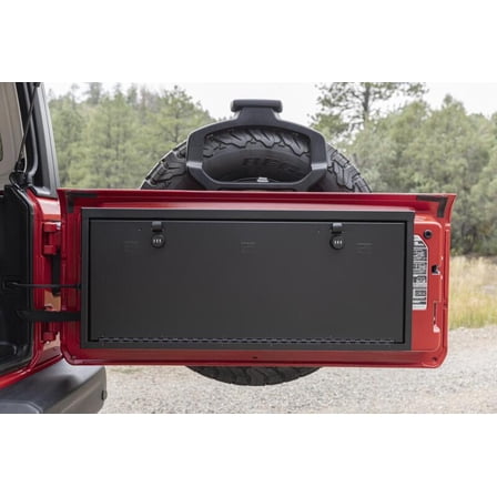 Tuffy Tailgate Lockbox W/ Combo Lock For Jeep Wrangler
