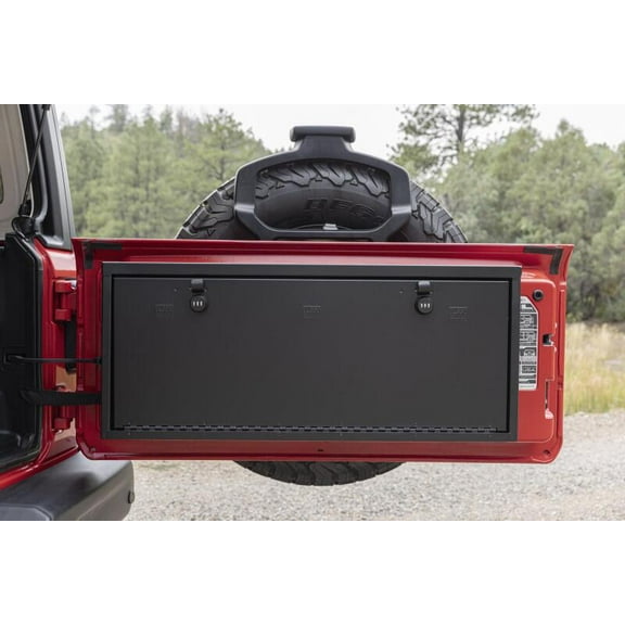 Tuffy Tailgate Lockbox W/ Combo Lock For Jeep Wrangler