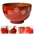 thumbnail image 3 of Creative Wood Bowl for Home Use Couple Storage Bowl Hotel Use Bowl Rice Bowl, 3 of 8
