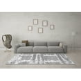 thumbnail image 3 of Ahgly Company Indoor Round Oriental Gray Industrial Area Rugs, 7' Round, 3 of 4