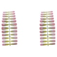 thumbnail image 3 of Minnieouse 24 Pieces Fake Nails Shiny Surface Press-on Long Fingernail Elegant Artificial Coffin Design Accessory Nail Tips for DIY Type1 NO1, 3 of 6