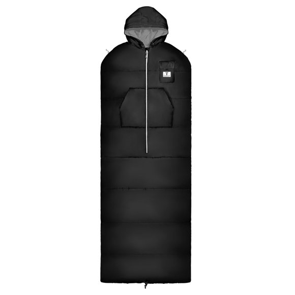 Saco de dormir portátil Thermotuff Stadium Sak L-XXL negro