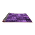 thumbnail image 2 of Ahgly Company Indoor Rectangle Patchwork Purple Transitional Area Rugs, 2' x 4', 2 of 4