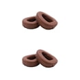 thumbnail image 2 of Paquete de 2 almohadillas para auriculares Seitruly suaves para Skullcandy 2 Negro Marrón, 2 of 6