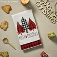 thumbnail image 4 of SM-XLHN Buffalo Plaid Truck Trees Kitchen Dish Towels Merry Christmas, 18 x 26 Inch Winter Drying Cloth Tea Towels for Cooking Baking Set of 2, 4 of 6