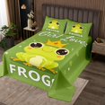 thumbnail image 2 of Erosebridal Frog Prince Coverlet Set Queen, Fairy Tale Bedding Set, Cute Animal Bedroom Decor 3pcs, 2 of 5