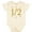 Natural, variant on Inktastic Half Birthday Gold Stars Boys or Girls Baby Bodysuit