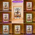 thumbnail image 3 of Happy Halloween Chihuahua Witches Hat Pumpkin Carving Acrylic Plaque with Wood Photo Frame Box Dog Lover Gifts Idea Light Box - 02019, 3 of 5