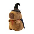 thumbnail image 2 of Peluche de carpincho de 30 cm, regalo de cumpleaños para niños Conjunto de mago, 2 of 9