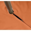 thumbnail image 4 of Vargottam Nappe Ronde Intérieure/extérieure 58 Pouces Nappe Ronde avec Parasol, Nappes de Patio Imperméables à Fermeture Éclair, Couvertures de Table Printemps/été pour Table Circulaire/bbq/pique-Nique-Corail Orange, 4 of 7
