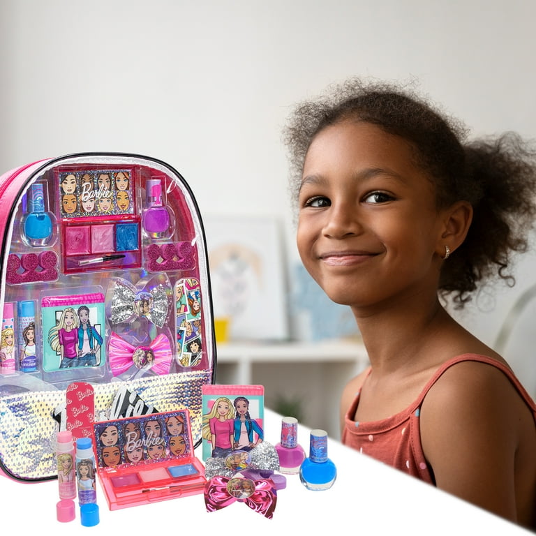 Townley Girl, Kids Makeup Backpack with Nail Polish and Lip Balm