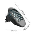 thumbnail image 3 of Lámpara de Choque LED Mosquito, Trampa de Mosquitos Mini, Lámpara para el Hogar, Atractivo para Insectos, Protección contra Mosquitos, Eficiente, Portátil, Metal, Base de Plástico, para, 3 of 8