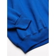 thumbnail image 4 of Hanes Ultimate Coton Chandail Molletonné à Col Rond pour Adulte, 3TG, Bleu Royal Foncé, 4 of 7