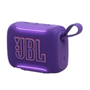 JBL Go 5 - Ultra-portable waterproof and drop-proof speaker with JBL legendary sound and ambient edge lighting - Purple
